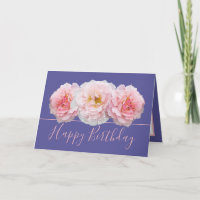 Belle Rose rose Joli Bouquet Floral Anniversaire