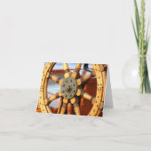 Carte Belle roue en bois robuste (Devant)