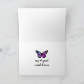 Carte Belle Sympathie CUSTOM Belle (Intérieur)