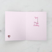 Carte Belle Toi ! Joyeux Dangles d'anniversaire (Intérieur)