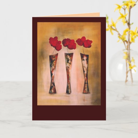 Carte belles d'été (Fleur jaune)