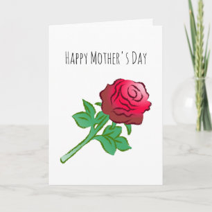 Carte Belles et Colorées Roses