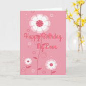 CARTE BELLES EXPRESSIONS (Fleur jaune)