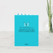 Carte Belles expressions Anniversaire (Dos)