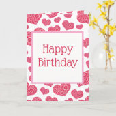 Carte BELLES EXPRESSIONS -Anniversaire (Fleur jaune)