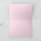 Carte Belles lis roses (Intérieur)