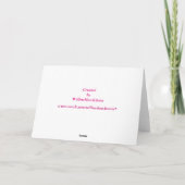 Carte Belles Lys Roses (Dos)
