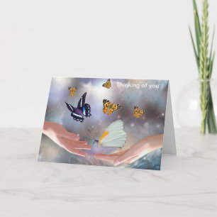 Carte Belles papillons