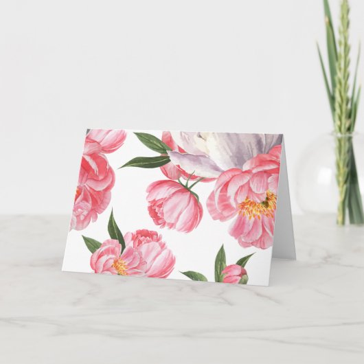 Carte Belles Roses (Devant)
