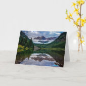 Carte Bells marron (Fleur jaune)