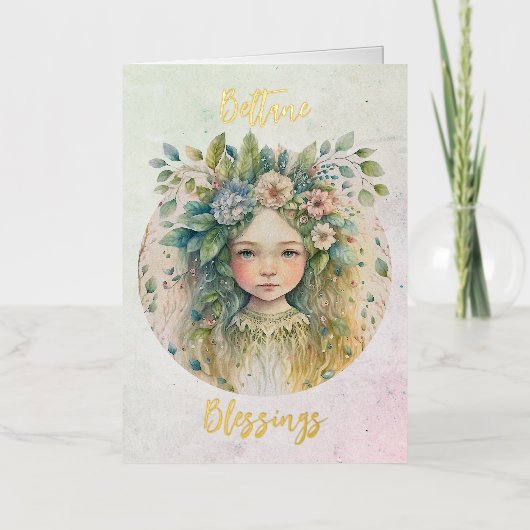 Carte Beltane Foil (Recto)