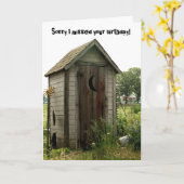 Carte belthday, (Fleur jaune)