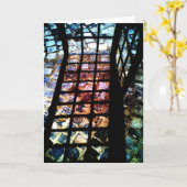 Carte Belvédère Matrix (Fleur jaune)