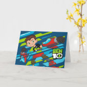 Carte Ben 10 Débordement de la transformation de l'ADN (Fleur jaune)