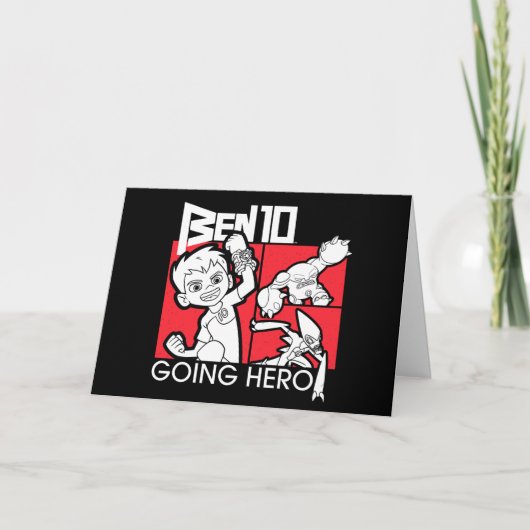 Carte Ben 10 Going Hero (Devant)