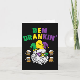 Carte Ben Drankin Franklin Président des États-Unis Funn
