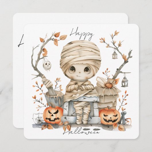 Carte Benchbound Boo - Maman dans la Lantern Grove (Devant / Derrière)