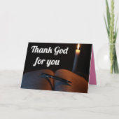 Carte Bénédiction (Devant)