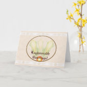 Carte Bénédiction À Lughnasadh Pagan Witch Wicca Triquet (Fleur jaune)