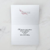 Carte Bénédiction au Nouveau Pasteur sur l'Ordination Ma (Intérieur)