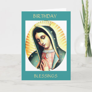 Carte Bénédiction d'anniversaire