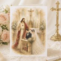 Bénédiction de mariage catholique de famille Jésus