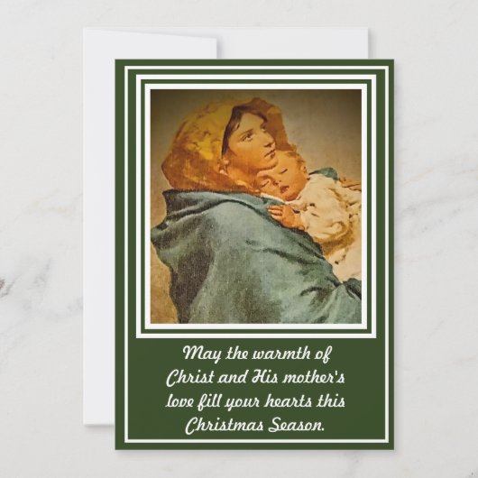 Carte Bénédiction de Noël (Devant)