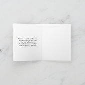 Carte Bénédiction de Noël au coeur de l'Australie (Intérieur)