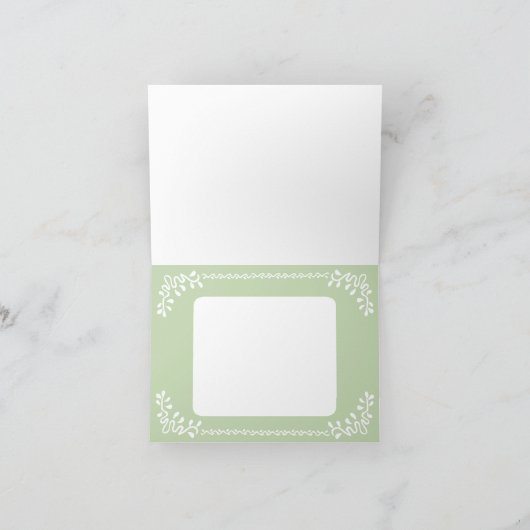 Carte Bénédiction et voeux (Intérieur)