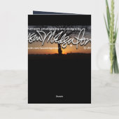 Carte Bénédiction irlandaise (Dos)