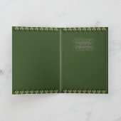 Carte Bénédiction irlandaise du jour de St Patrick (Intérieur)