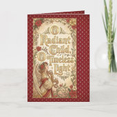 Carte Bénédiction spirituelle d'hiver (Devant)