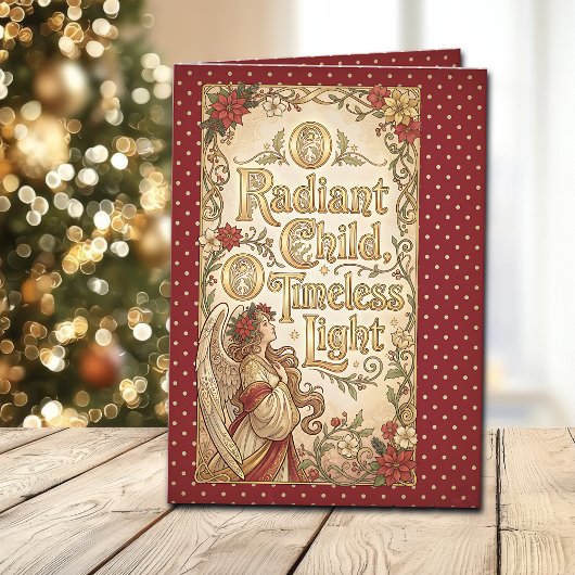 Carte Bénédiction spirituelle d'hiver