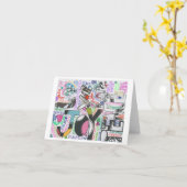 Carte Bénédictions (Fleur jaune)