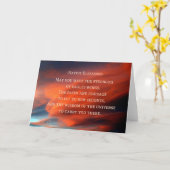 Carte Bénédictions autochtones (Fleur jaune)