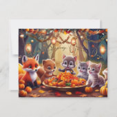 Carte Bénédictions d'automne Jours d'or Moments festifs (Devant)