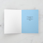 Carte Bénédictions de Confirmation Salutation (Intérieur)