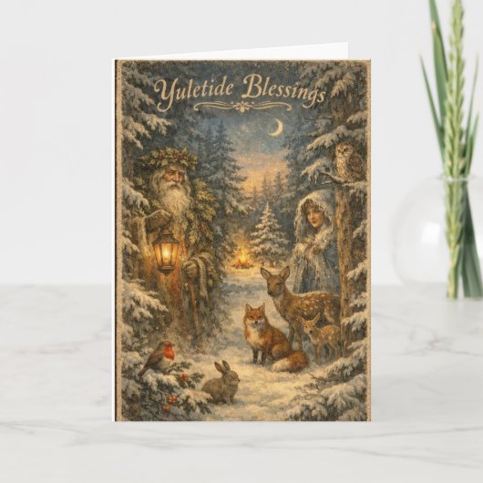 Carte Bénédictions de Noël (Devant)