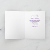 Carte Bénédictions de Pâques pour une relation spéciale  (Intérieur)
