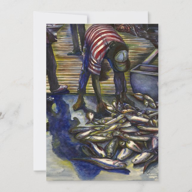 Carte Bénédictions de samedi, Harbour Island, Bahamas (Devant)