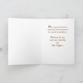 Carte Bénédictions de Yom Kippour d'étoile de David (Intérieur)