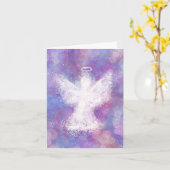 Carte Bénédictions des anges | Moments difficiles (Fleur jaune)