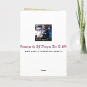 Carte Bénédictions irlandaises - saint Patrick (Dos)