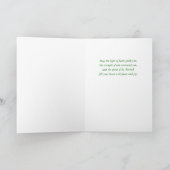 Carte Bénédictions sur la Saint Patrick's Day Catholic C (Intérieur)