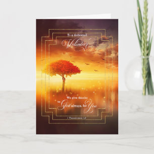 Carte Bénévolat Christian Thessaloniens Merci