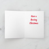 Carte Bengale Tiger Père Noël (Intérieur)