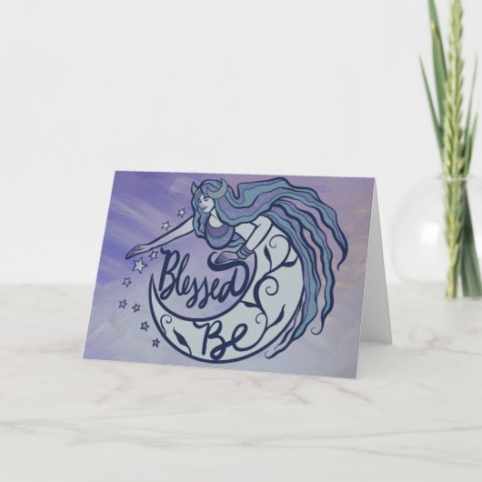 Carte Béni Soit La Déesse Lune (Devant)