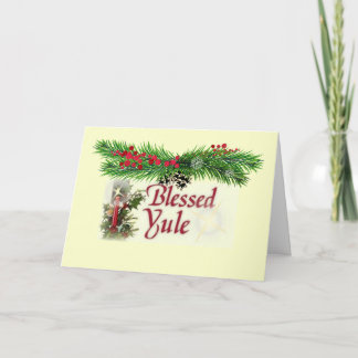Carte bénie de Noël