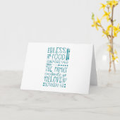 Carte Bénir La Nourriture (Fleur jaune)