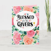 Carte Bénis sont les Givers (Devant)